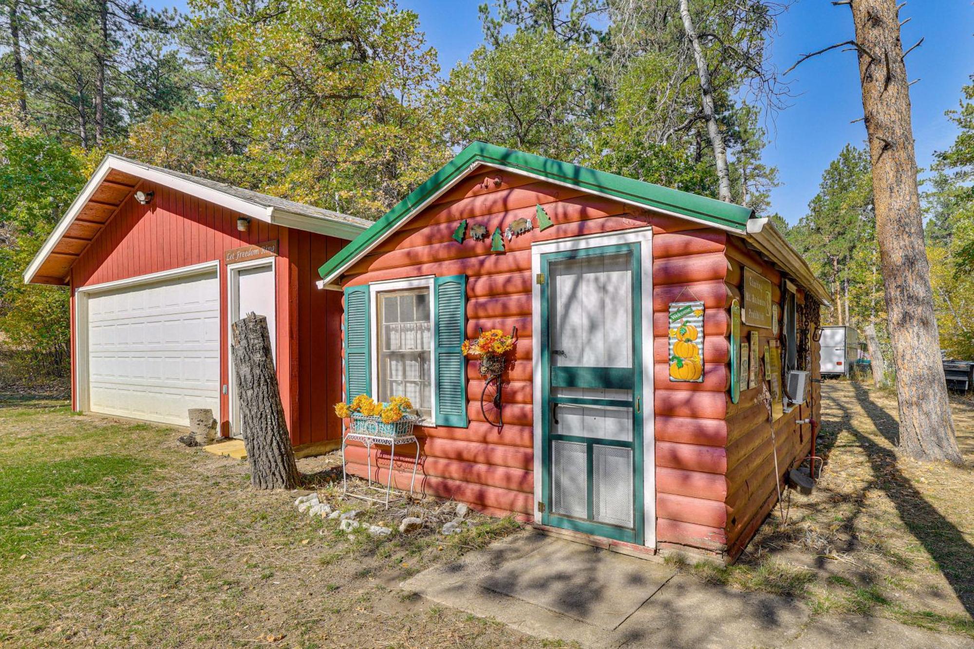 Historic Keystone Cabin Near Mount Rushmore! Exterior photo