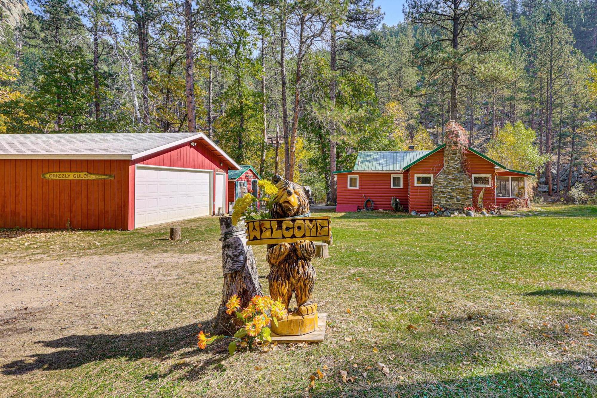 Historic Keystone Cabin Near Mount Rushmore! Exterior photo
